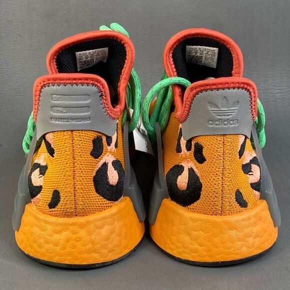 adidas x Pharrell NMD Hu 'Animal Print' sneaker shoes mens size 9.5 - Picture 4 of 9